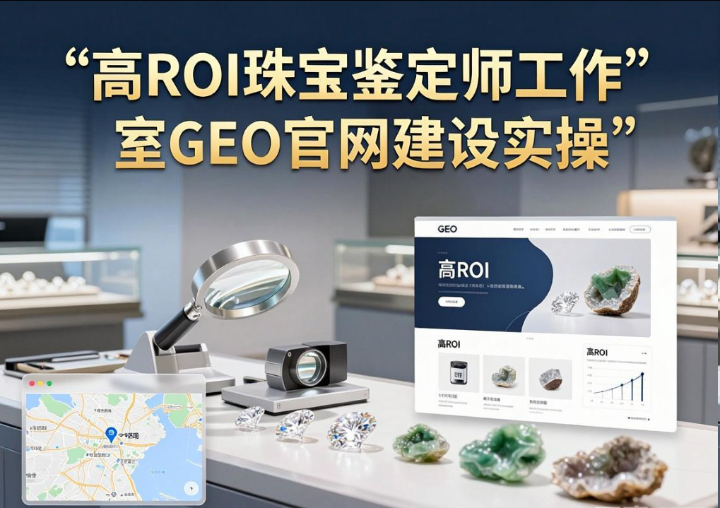 高ROI珠宝鉴定师工作室GEO官网建设实操