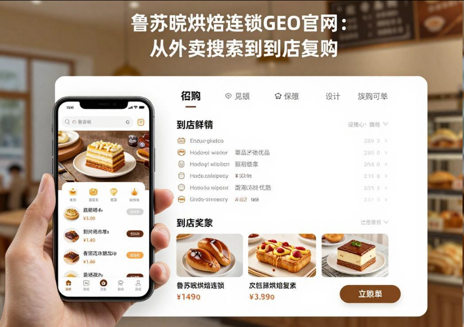 烘焙连锁GEO官网建设
